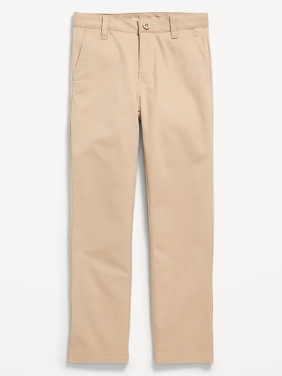 Slim School Uniform Chino Pants for Boys