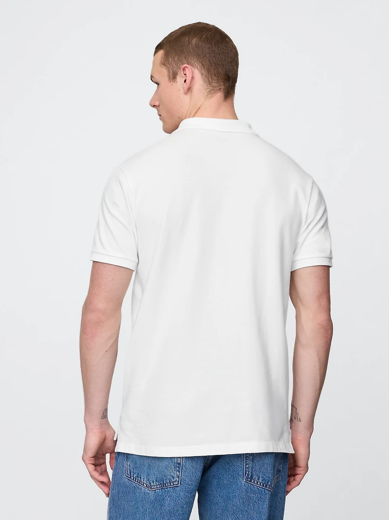 Pique Polo Shirt