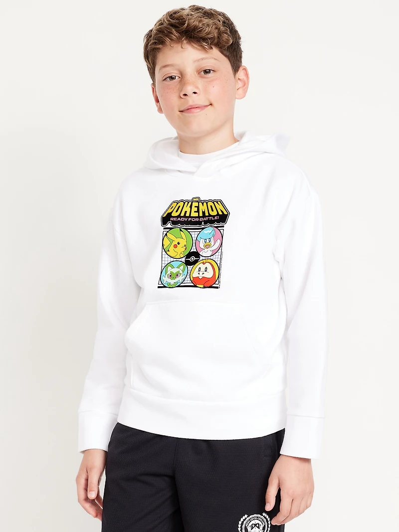 Pokémon™ Gender-Neutral Graphic Pullover Hoodie for Kids