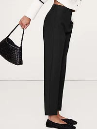High-Rise Modern Slim City Stretch Ankle Pant