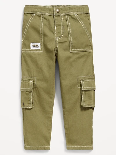 Cargo Twill Utility Pants for Toddler Boys