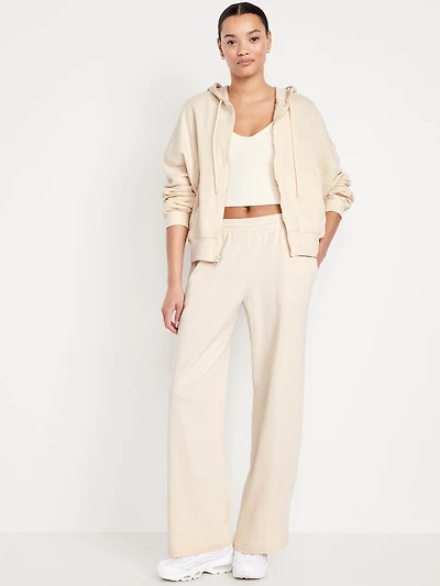 High-Waisted SoComfy Wide-Leg Sweatpants