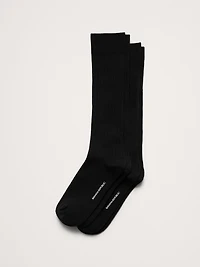 Ribbed Trouser Sock 2-Pack