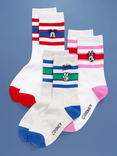 Old Navy x Disney© Crew Socks 3-Pack for Kids