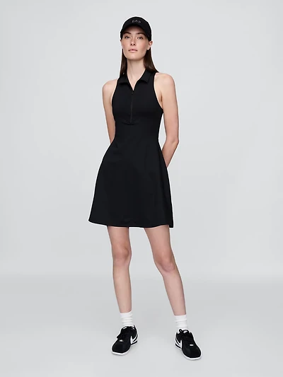 GapFit Power Zip Polo Shirt Dress