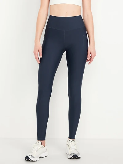 High-Waisted PowerSoft Full-Length Pocket Leggings 31"