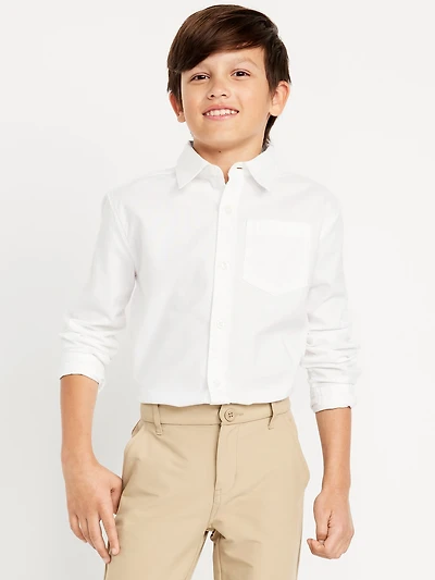 Lightweight Oxford School Uniform Shirt for Boys
