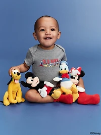 Old Navy x Disney© Short-Sleeve Flag Logo-Graphic Bodysuit for Baby