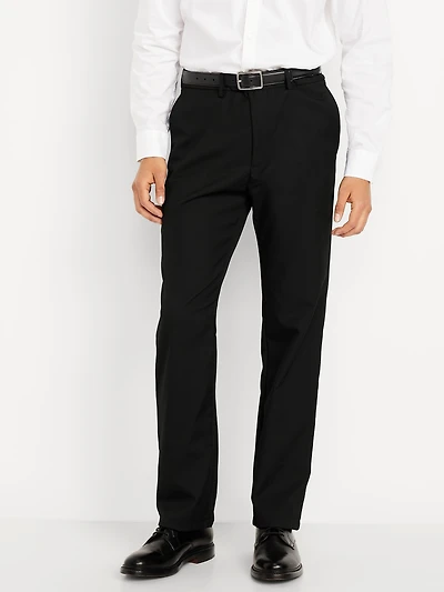 90's Straight-Fit Twill Dress Pants