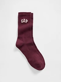 Logo Athletic Crew Socks
