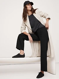 Straight Everywhere Ponte Ankle Pant