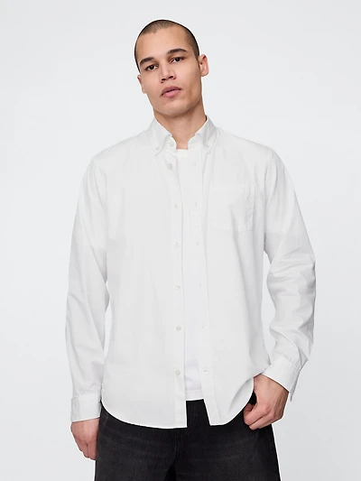 Organic Cotton Poplin Classic Shirt