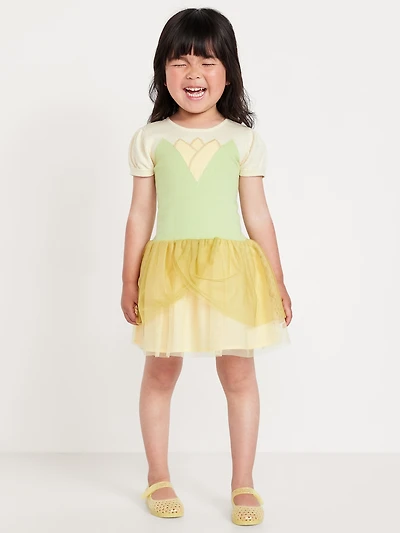 Disney© Short-Sleeve Tiana Tutu Dress for Toddler Girls