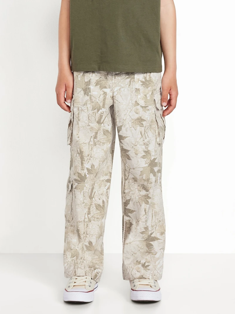 Baggy Cargo Ripstop Pants for Boys