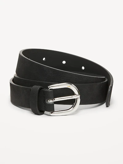 Faux-Suede Belt for Women