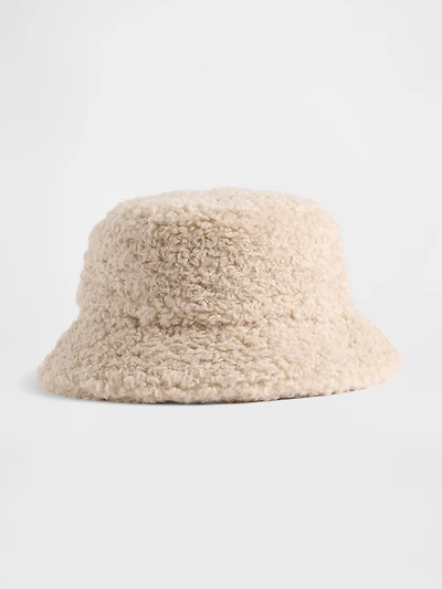 Chapeau cloche en Sherpa recyclé pour Enfant