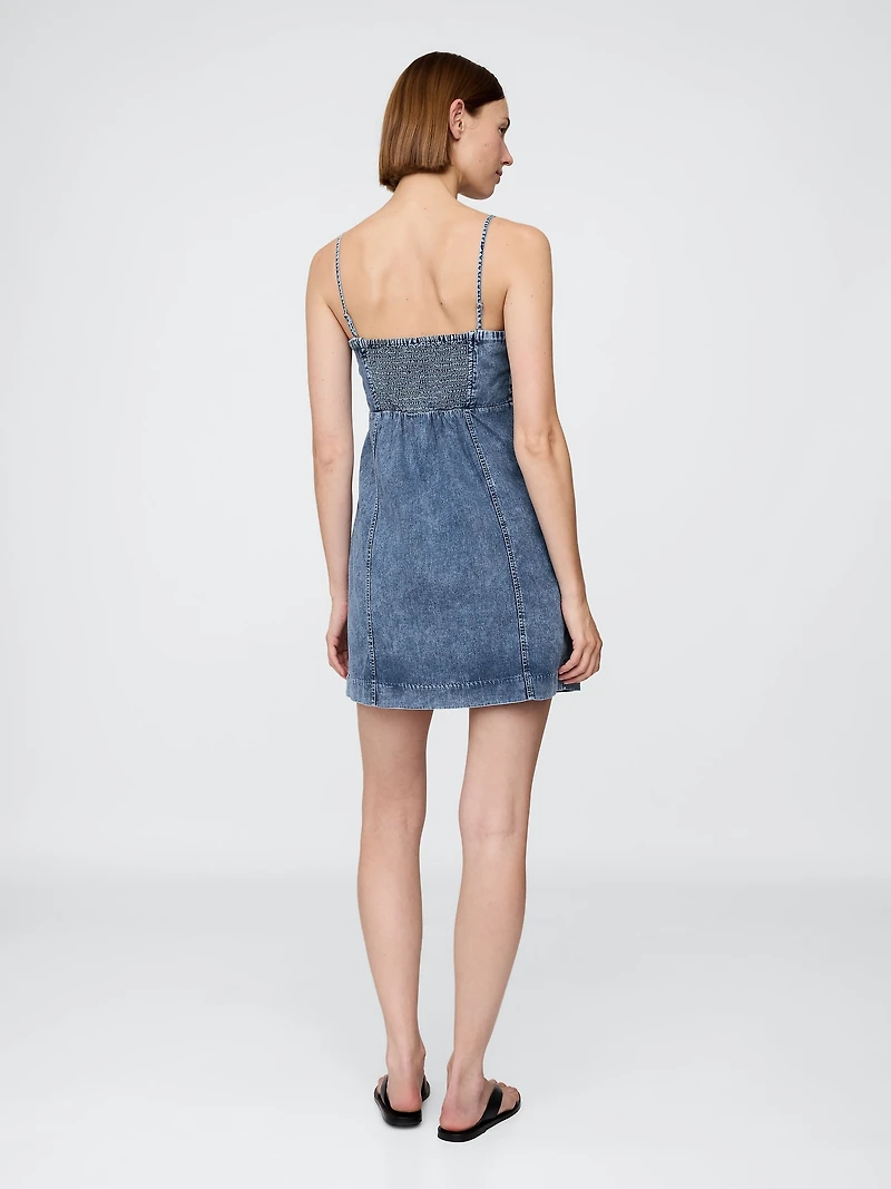 UltraSoft Denim Mini Dress