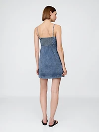 UltraSoft Denim Mini Dress