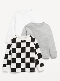 Long-Sleeve T-Shirt 3-Pack for Toddler Boys
