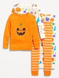 Snug-Fit Graphic Pajama 4-Piece for Toddler & Baby