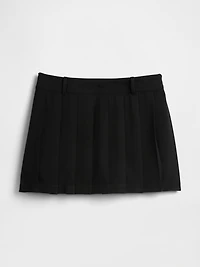 Pleated Mini Skort