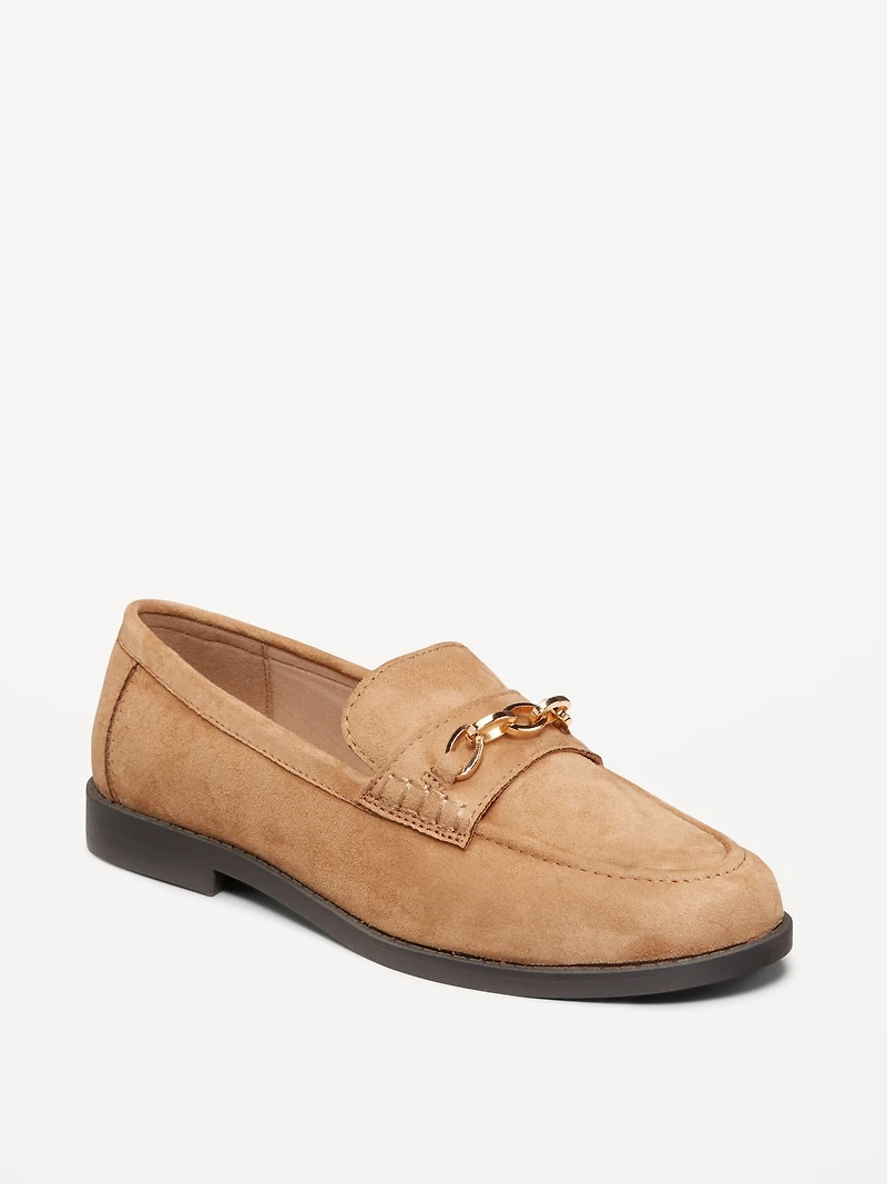 Faux-Leather Loafer