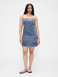 UltraSoft Denim Mini Dress