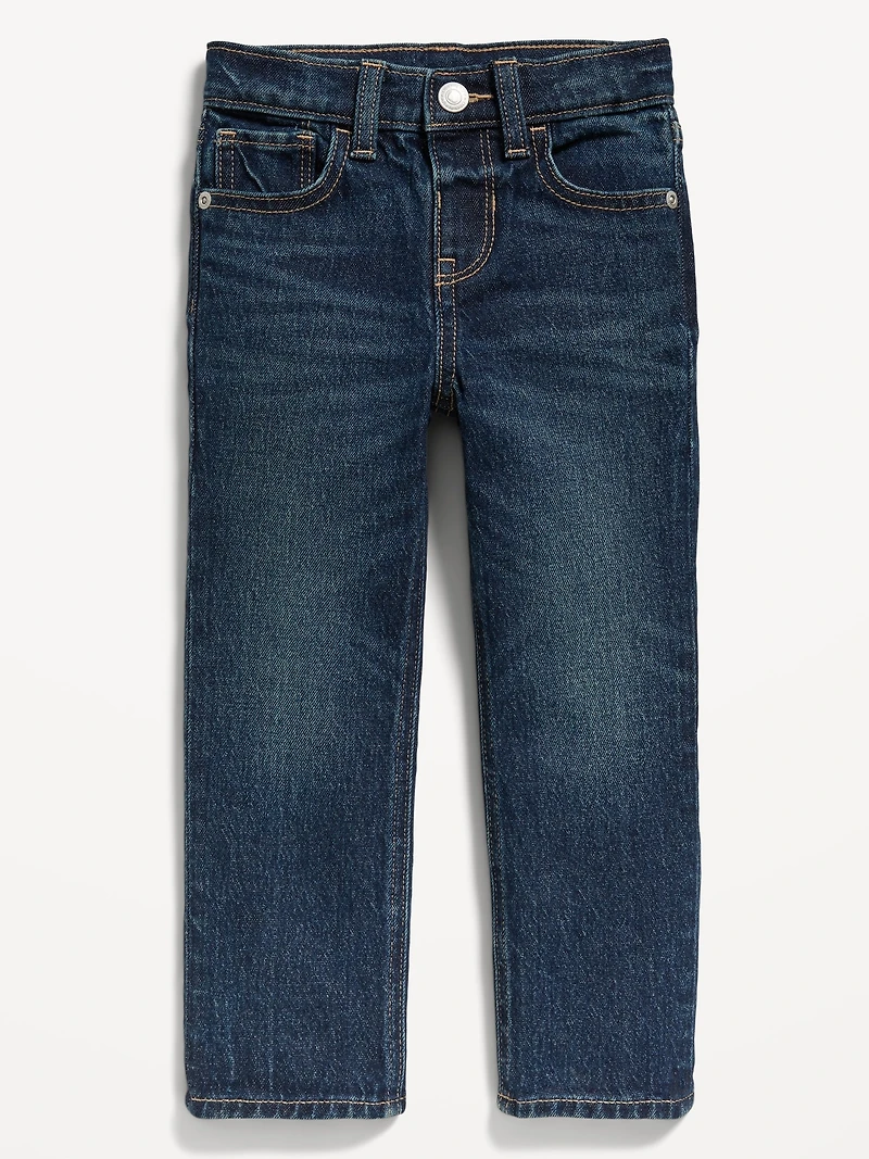 Straight-Leg Built-In Flex Jeans for Toddler Boys
