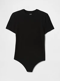 CloseKnit Jersey T-Shirt Thong Bodysuit