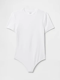 CloseKnit Jersey T-Shirt Thong Bodysuit