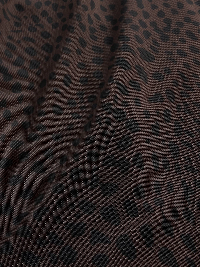 Mesh Mini Dress