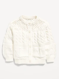 Chenille Cardigan Sweater for Toddler Girls