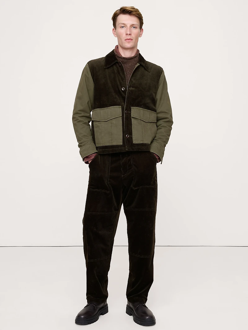 Corduroy & Canvas Jacket