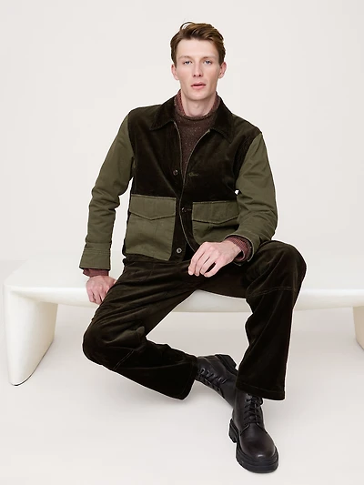 Corduroy & Canvas Jacket