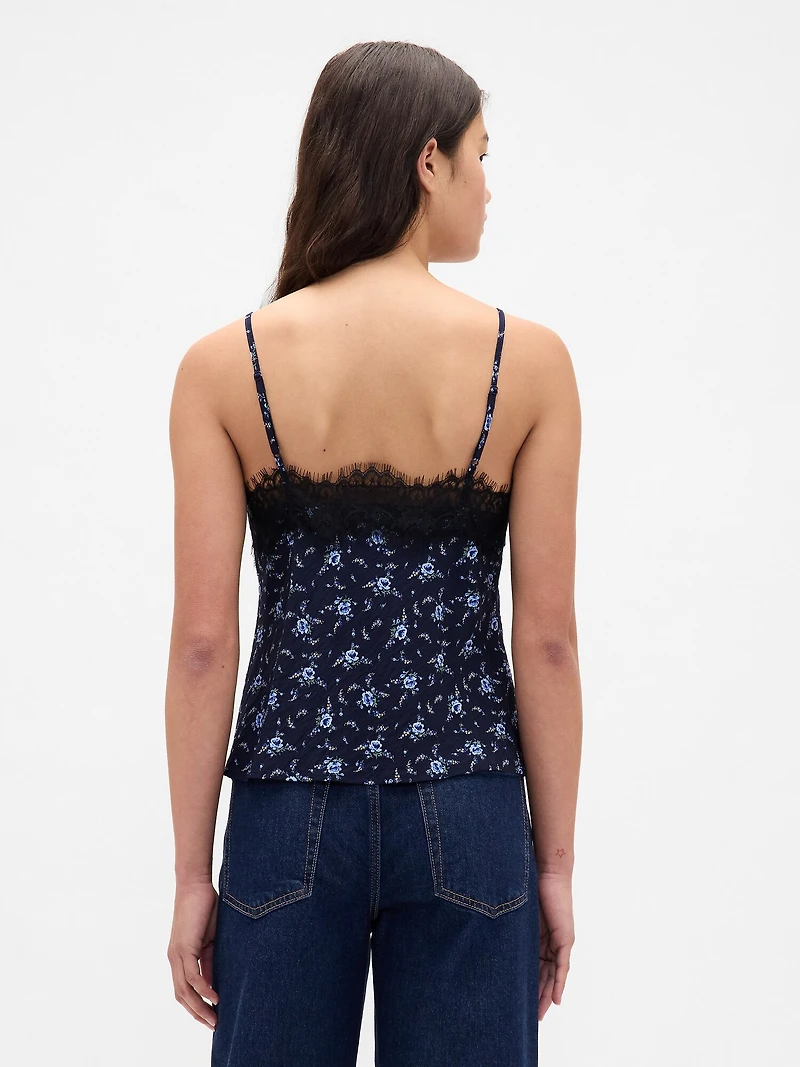 Lace-Trim Cami
