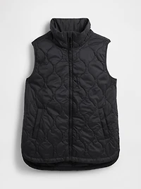 Recycled Lightweight Quilted Puffer Vest