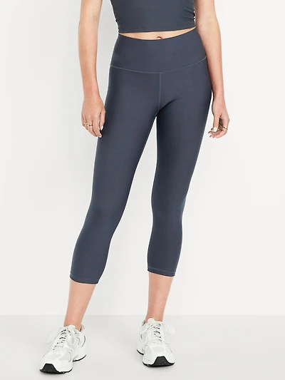 High-Waisted PowerSoft Crop Leggings