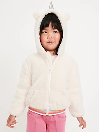 Critter Hooded Jacket for Toddler Girls