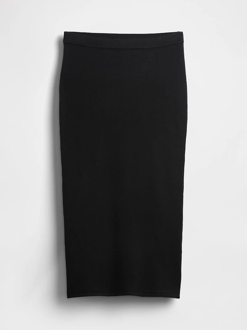 CashSoft Stretch Midi Skirt