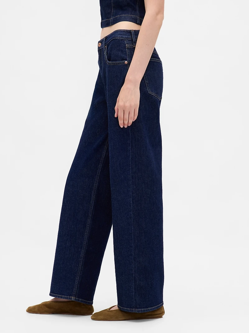 Low Rise '90s Loose Jeans