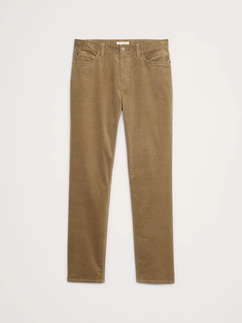 Straight Stretch-Corduroy Traveler Pant