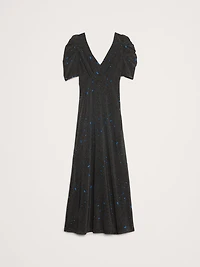 Matte Silk Maxi Dress