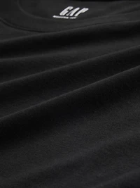 Supima® Cotton Oversized Crop T-Shirt