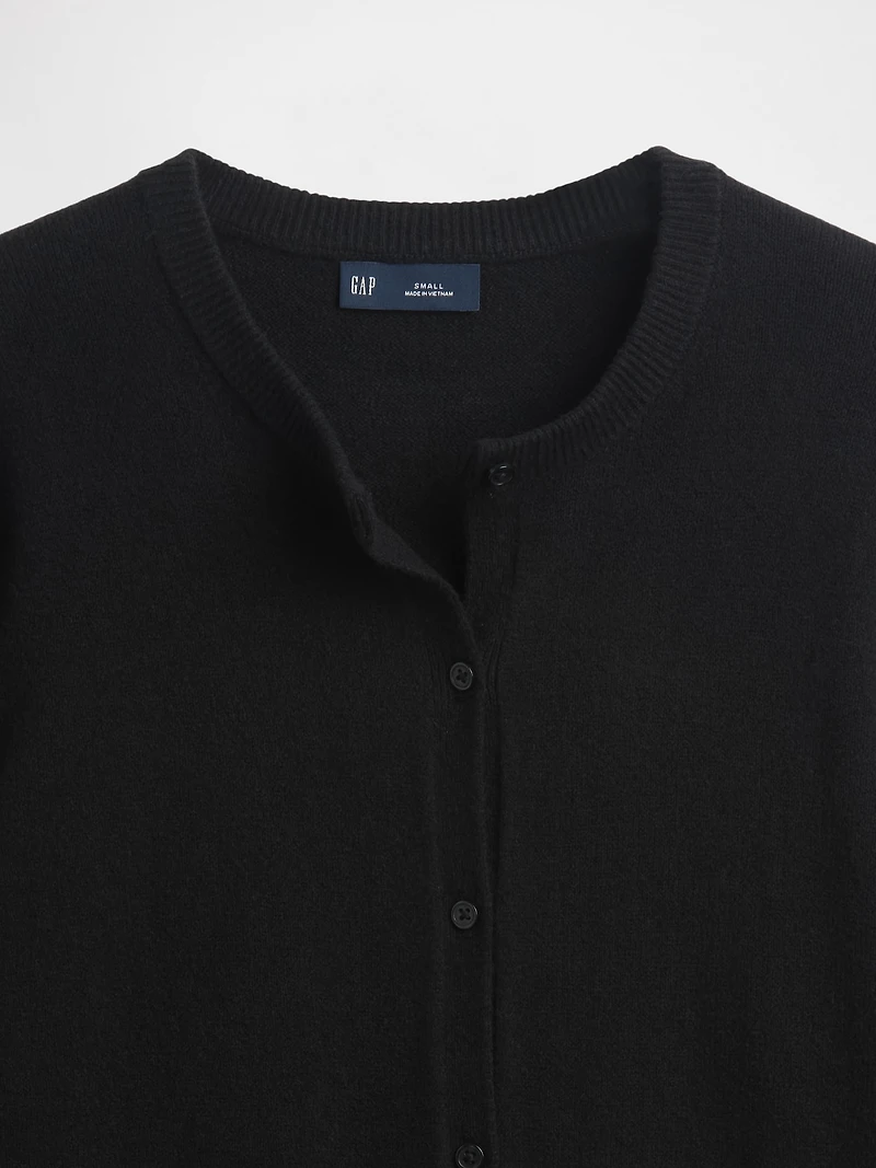 CashSoft Crop Cardigan