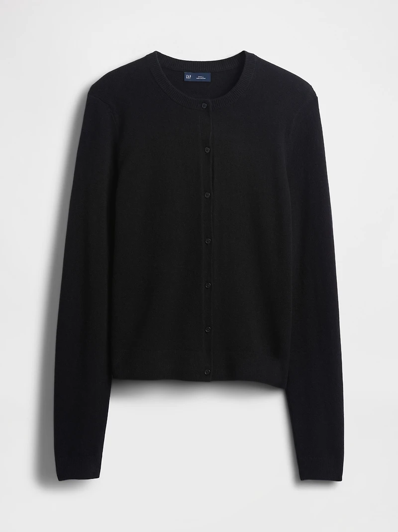 CashSoft Crop Cardigan