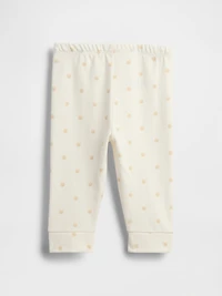 Pantalon Premiers essentiels à taille extensible en coton biologique pour Béb