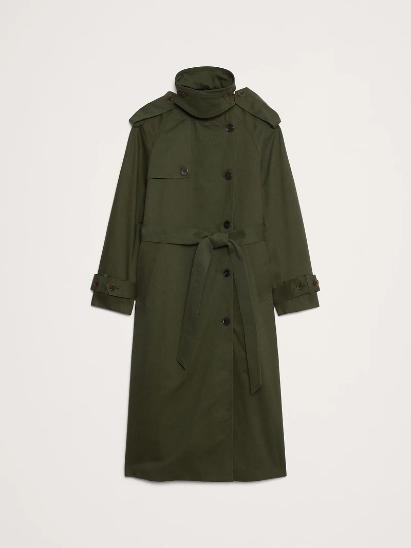 Classic Cotton Trench Coat