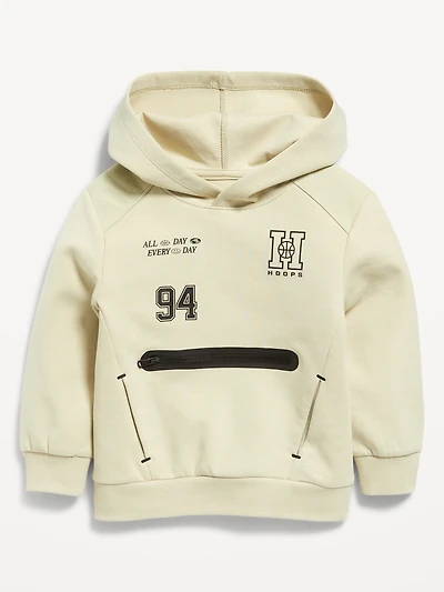 Dynamic Fleece Zippered Hoodie for Toddler Boys