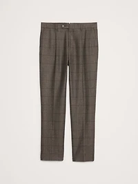 Italian Windowpane Suit Pant