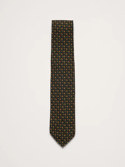 Wool-Silk Blend Tie